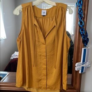 Cabi Radiance sleeveless blouse L
